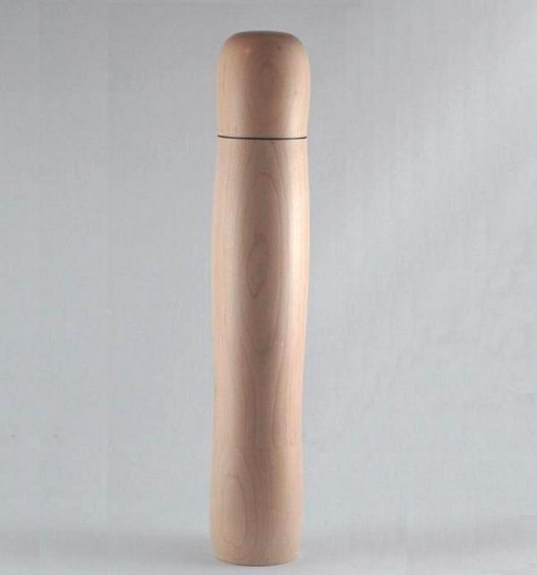Maple Ceramic Peppermill